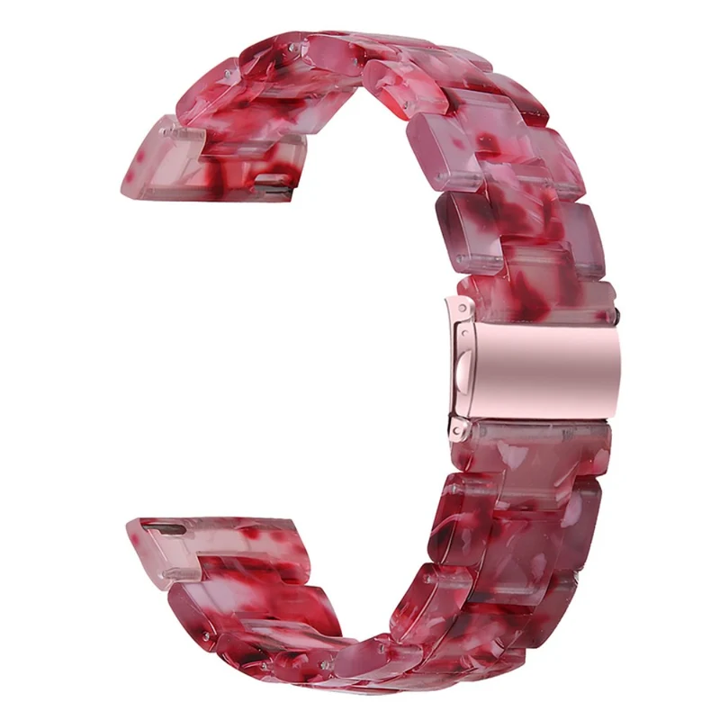 Misfit Vapor Resin Watch Strap Replacement Waterproof Watch Band - Chocolate