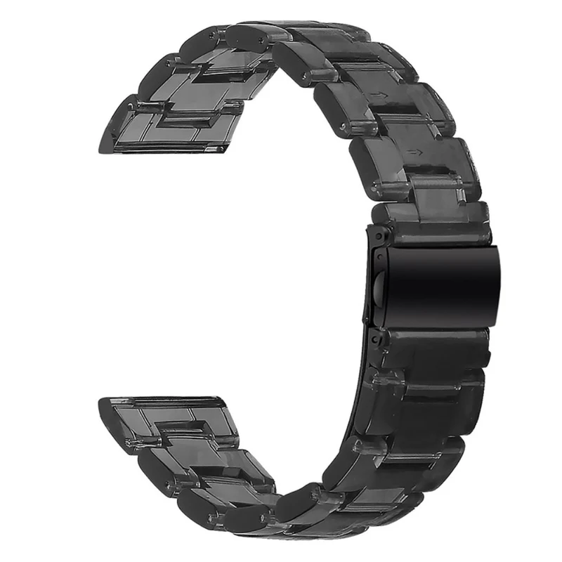 Misfit Vapor Resin Watch Strap Replacement Waterproof Watch Band - Chocolate