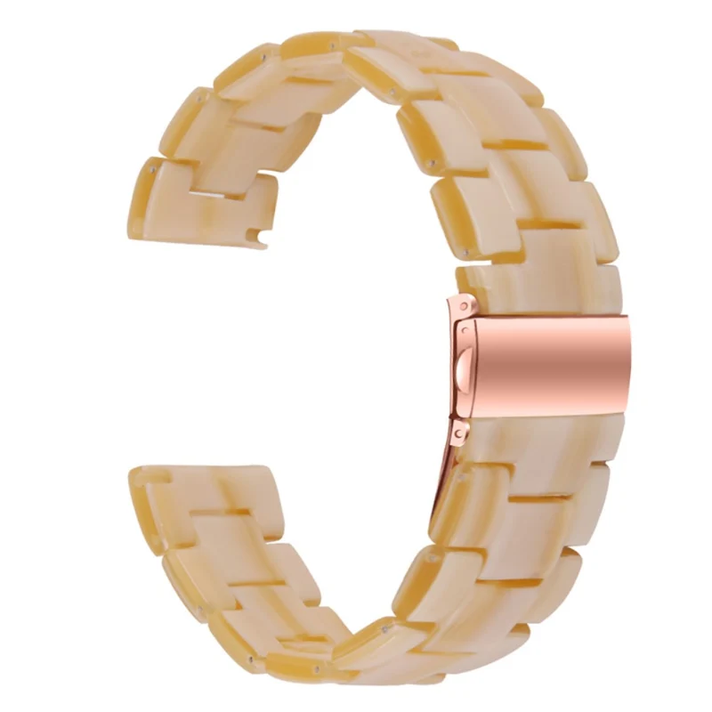 Misfit Vapor Resin Watch Strap Replacement Waterproof Watch Band - Chocolate