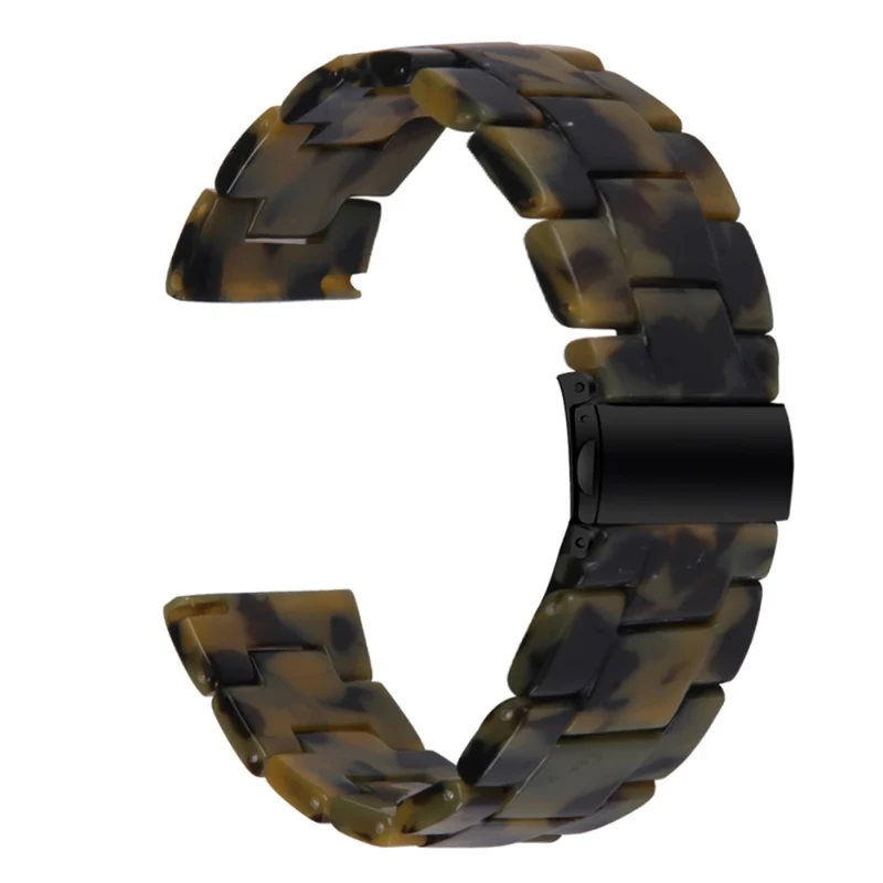 Misfit Vapor Resin Watch Strap Replacement Waterproof Watch Band - Chocolate