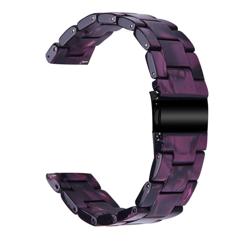 Misfit Vapor Resin Watch Strap Replacement Waterproof Watch Band - Chocolate