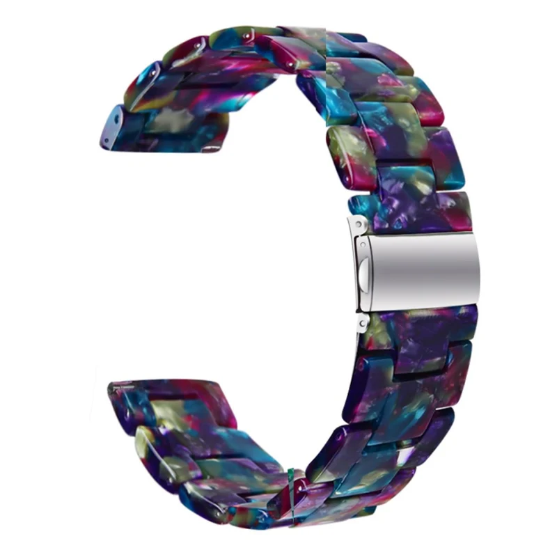 Misfit Vapor Resin Watch Strap Replacement Waterproof Watch Band - Chocolate