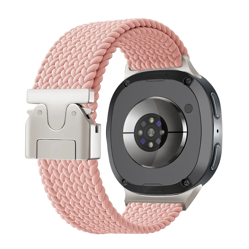 Samsung Galaxy Watch 9 - 40mm Geflochtenes Armband mit P-Schnalle (Rosa)