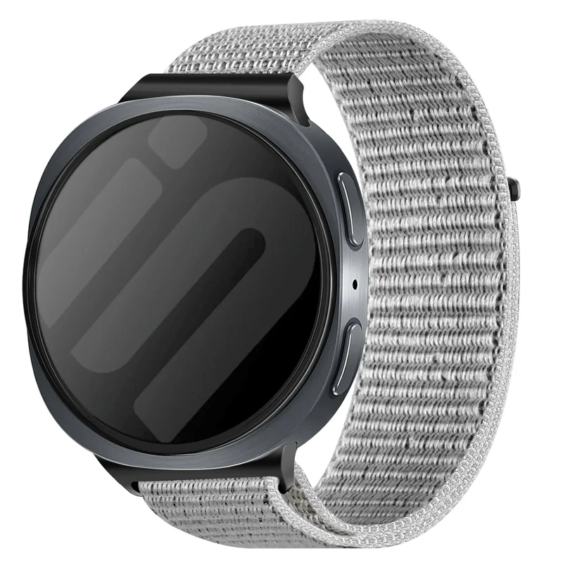 Samsung Galaxy Watch 9 - 44mm Nylonarmband (Muschelweiß)