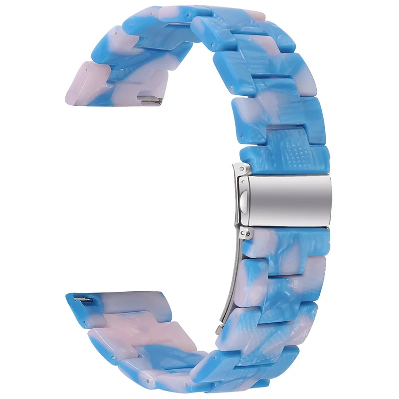 Misfit Vapor Watch Band Water Resistant Resin Replacement Watch Strap - Leopard Printed