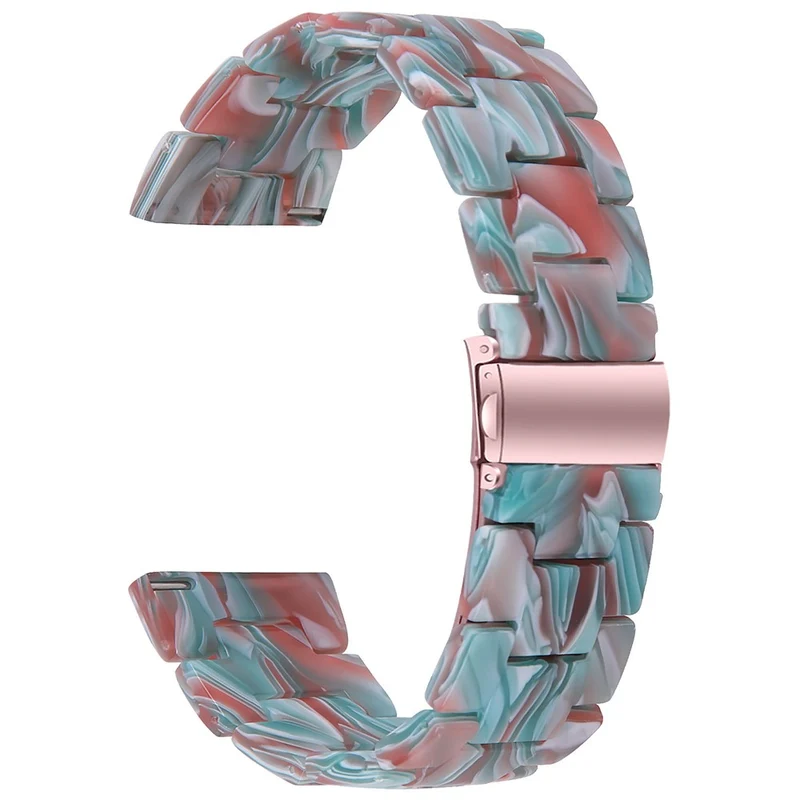 Misfit Vapor Watch Band Water Resistant Resin Replacement Watch Strap - Leopard Printed