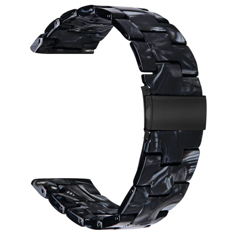 Misfit Vapor Watch Band Water Resistant Resin Replacement Watch Strap - Leopard Printed