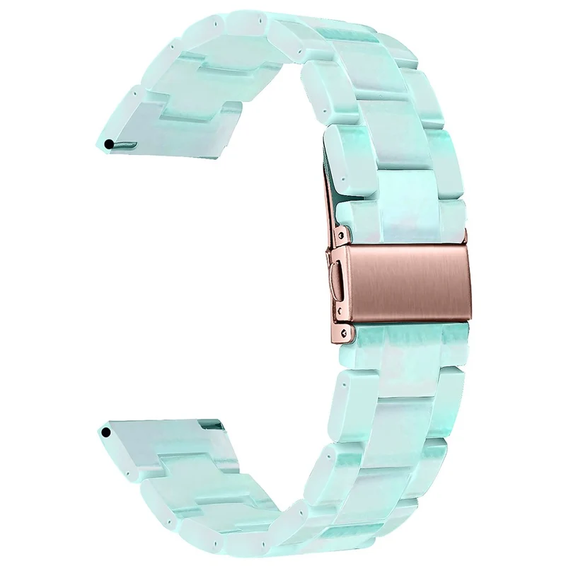 Misfit Vapor Watch Band Water Resistant Resin Replacement Watch Strap - Leopard Printed