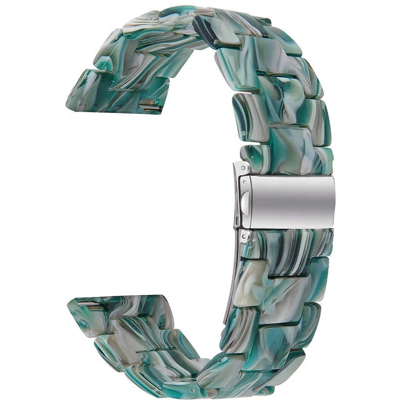 Misfit Vapor Watch Band Water Resistant Resin Replacement Watch Strap - Leopard Printed