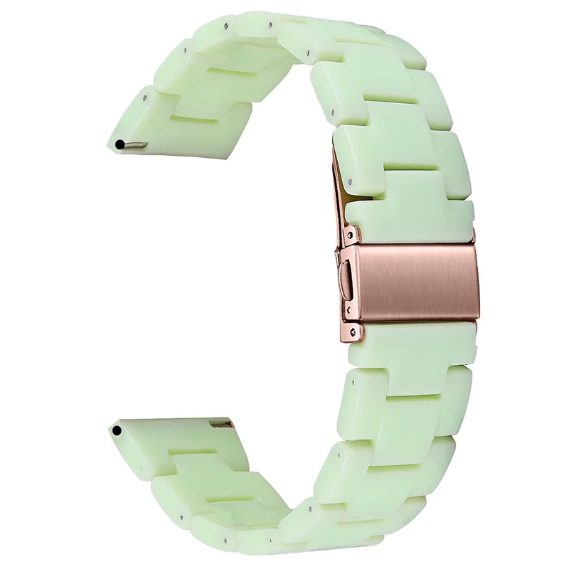 Misfit Vapor Watch Band Water Resistant Resin Replacement Watch Strap - Leopard Printed