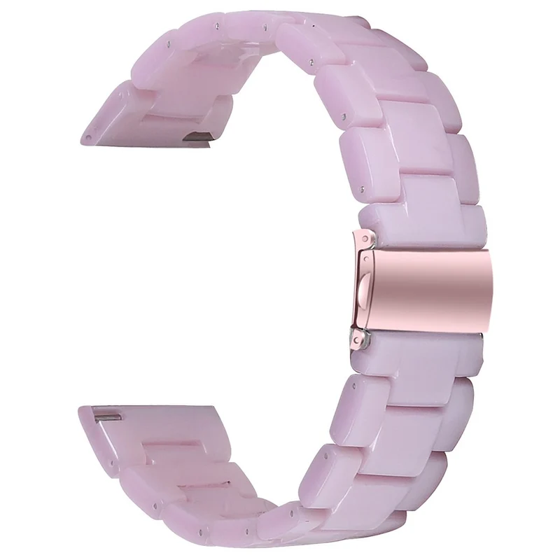 Misfit Vapor Watch Band Water Resistant Resin Replacement Watch Strap - Leopard Printed