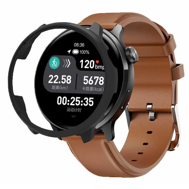Mibro Watch Lite2 Watch Protective Frame Impact-Resistant Scratch-Resistant Half Wrapped Cover - Midnight Green