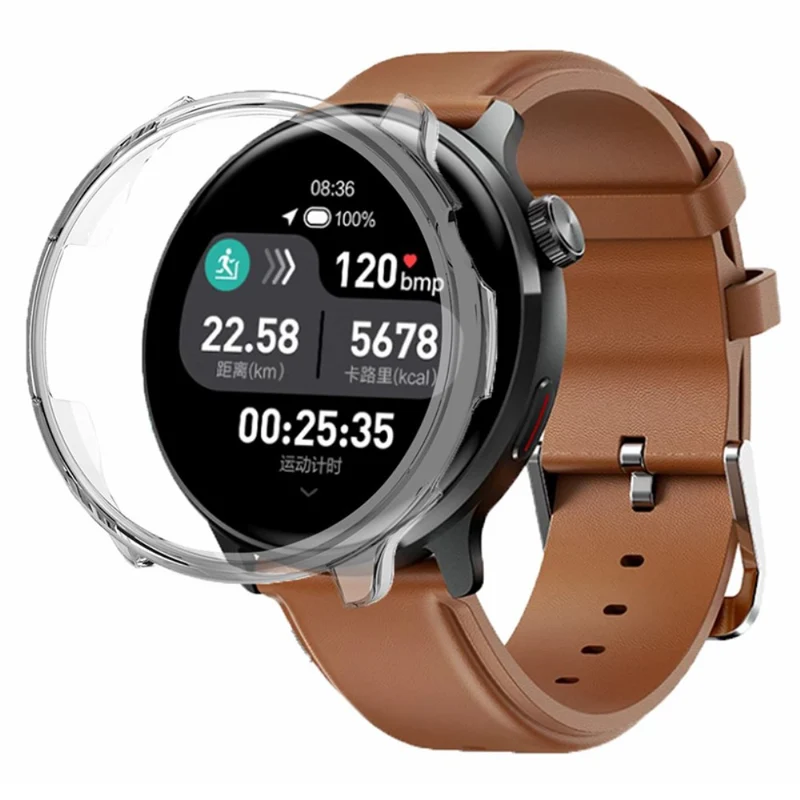 Mibro Watch Lite2 Watch Protective Frame Impact-Resistant Scratch-Resistant Half Wrapped Cover - Midnight Green