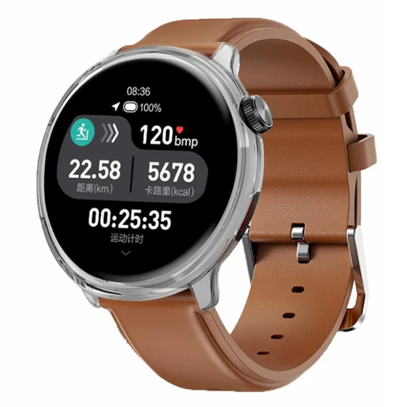 Mibro Watch Lite2 Watch Protective Frame Impact-Resistant Scratch-Resistant Half Wrapped Cover - Midnight Green