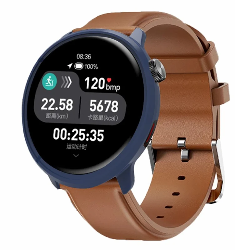 Mibro Watch Lite2 Watch Protective Frame Impact-Resistant Scratch-Resistant Half Wrapped Cover - Midnight Green