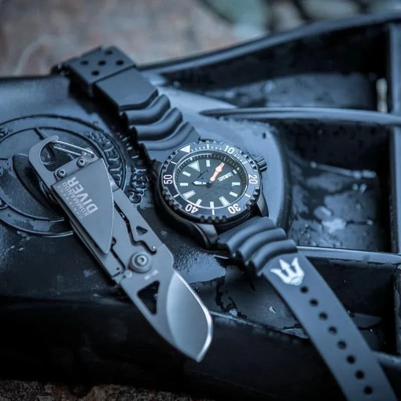 Chris Benz Defense CB-1000-KD Uhr • 1000m • Saphirglas
