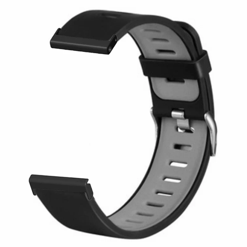 Suunto Spartan Sport Wrist HR Baro / Suunto 7 Watch Bands Dual Color Flexible Straps - Black+Green