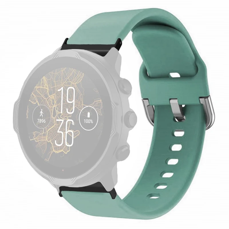 Suunto Spartan Sport Wrist HR Baro / Suunto 7 Watch Band 24mm Adjustable Flexible Strap