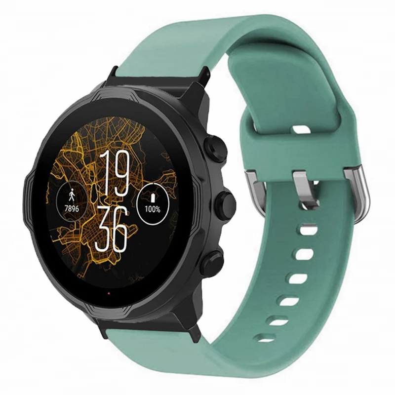 Suunto Spartan Sport Wrist HR Baro / Suunto 7 Watch Band 24mm Adjustable Flexible Strap