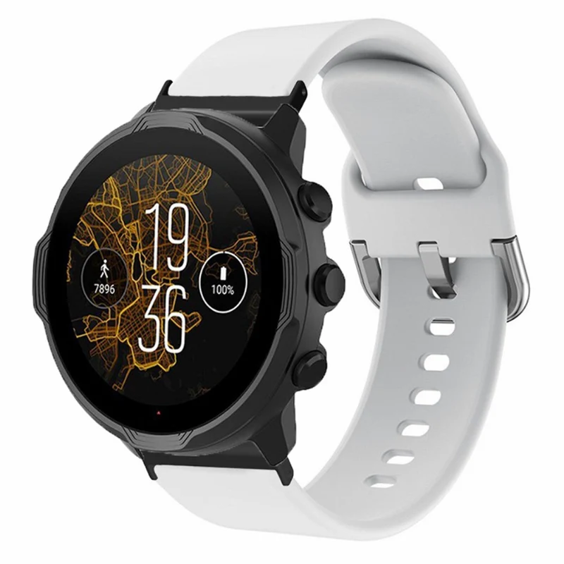 Suunto Spartan Sport Wrist HR Baro / Suunto 7 Watch Band 24mm Adjustable Flexible Strap