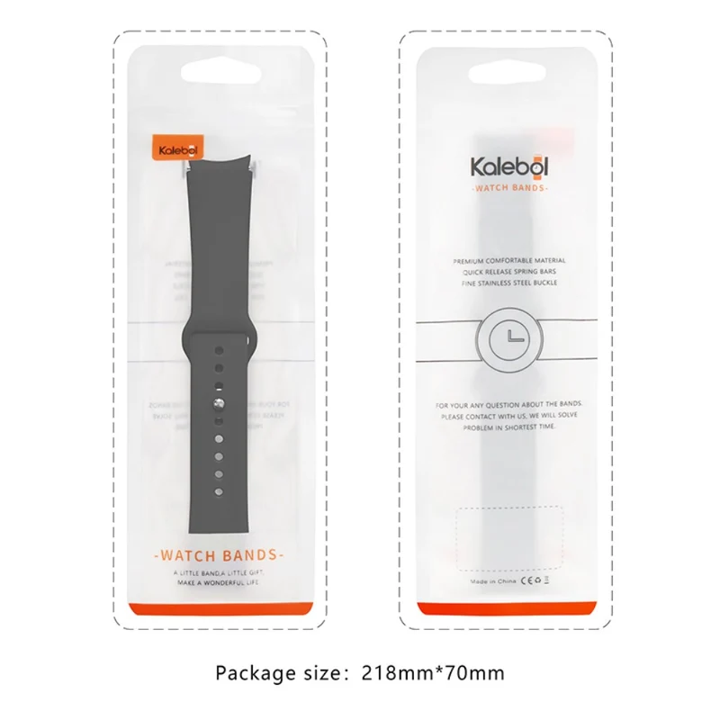 KALEBOL KLB-DKGJ-001 Samsung Galaxy Watch6 / Watch6 Classic / Watch5 Silicone Watch Band Adjustable Strap - Wine Red