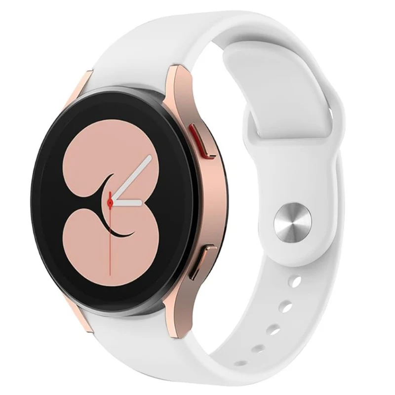KALEBOL KLB-DKGJ-001 Samsung Galaxy Watch6 / Watch6 Classic / Watch5 Silicone Watch Band Adjustable Strap - Wine Red