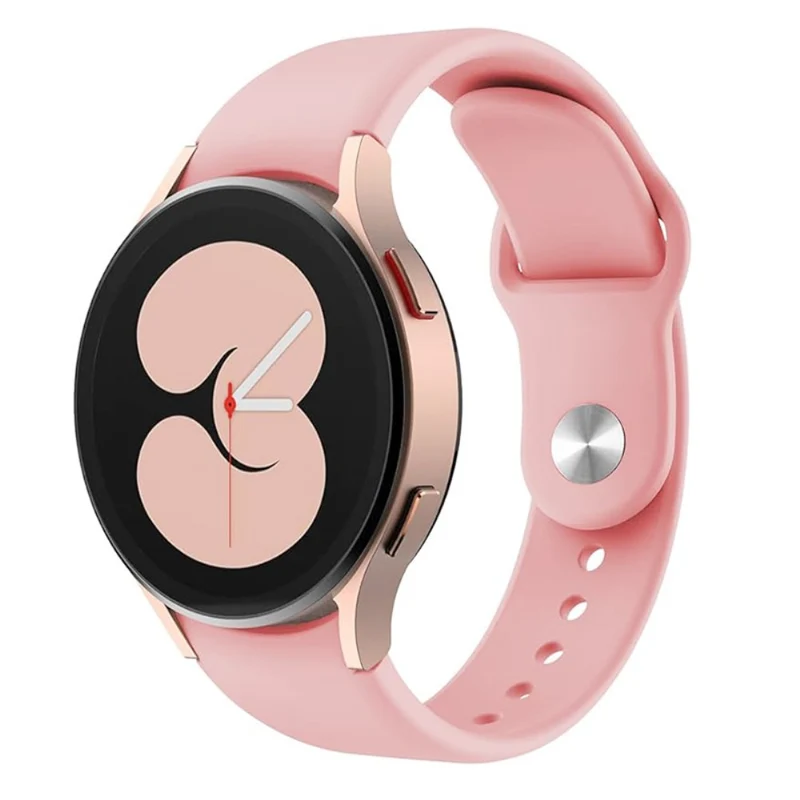 KALEBOL KLB-DKGJ-001 Samsung Galaxy Watch6 / Watch6 Classic / Watch5 Silicone Watch Band Adjustable Strap - Wine Red