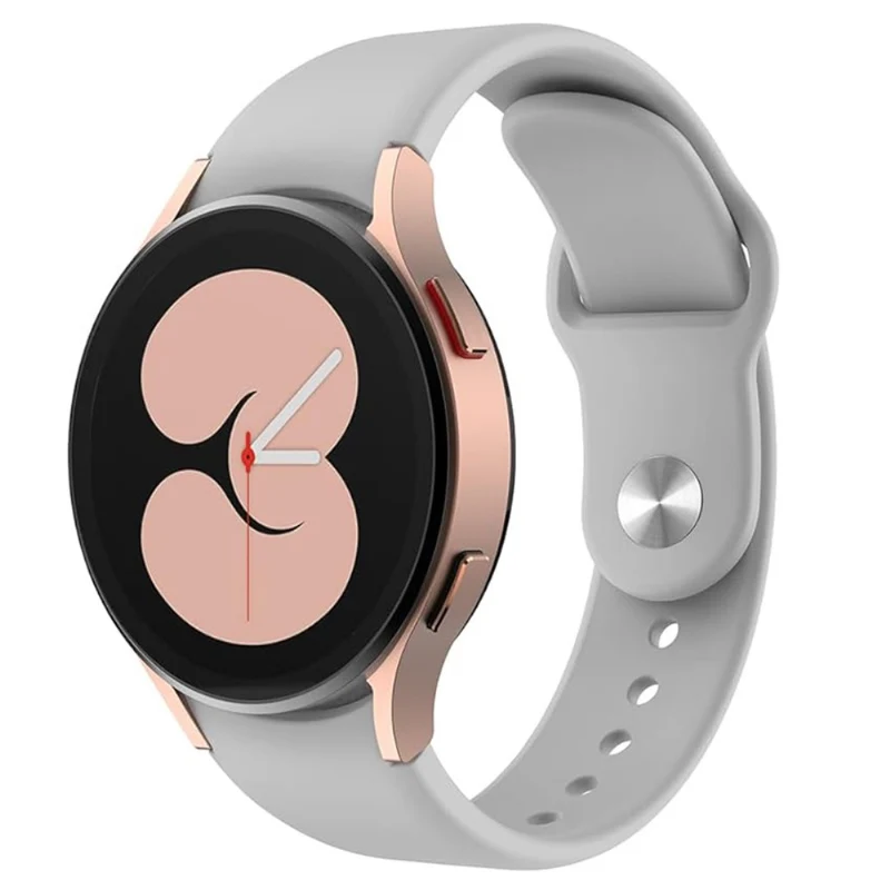 KALEBOL KLB-DKGJ-001 Samsung Galaxy Watch6 / Watch6 Classic / Watch5 Silicone Watch Band Adjustable Strap - Wine Red