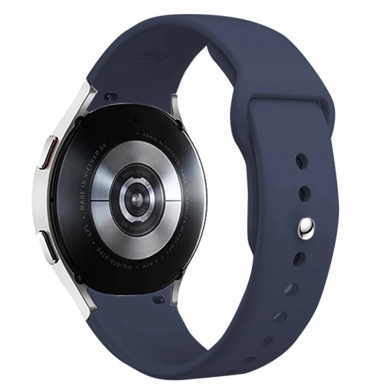 KALEBOL KLB-DKGJ-001 Samsung Galaxy Watch6 / Watch6 Classic / Watch5 Silicone Watch Band Adjustable Strap - Wine Red