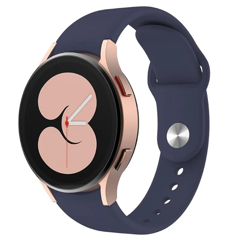 KALEBOL KLB-DKGJ-001 Samsung Galaxy Watch6 / Watch6 Classic / Watch5 Silicone Watch Band Adjustable Strap - Wine Red