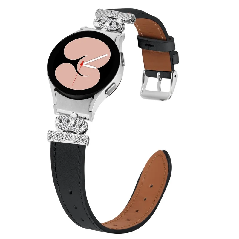 Samsung Galaxy Watch6 40mm / 44mm / Watch6 Classic 43mm / 47mm Watchband Connector Genuine Cow Leather Strap