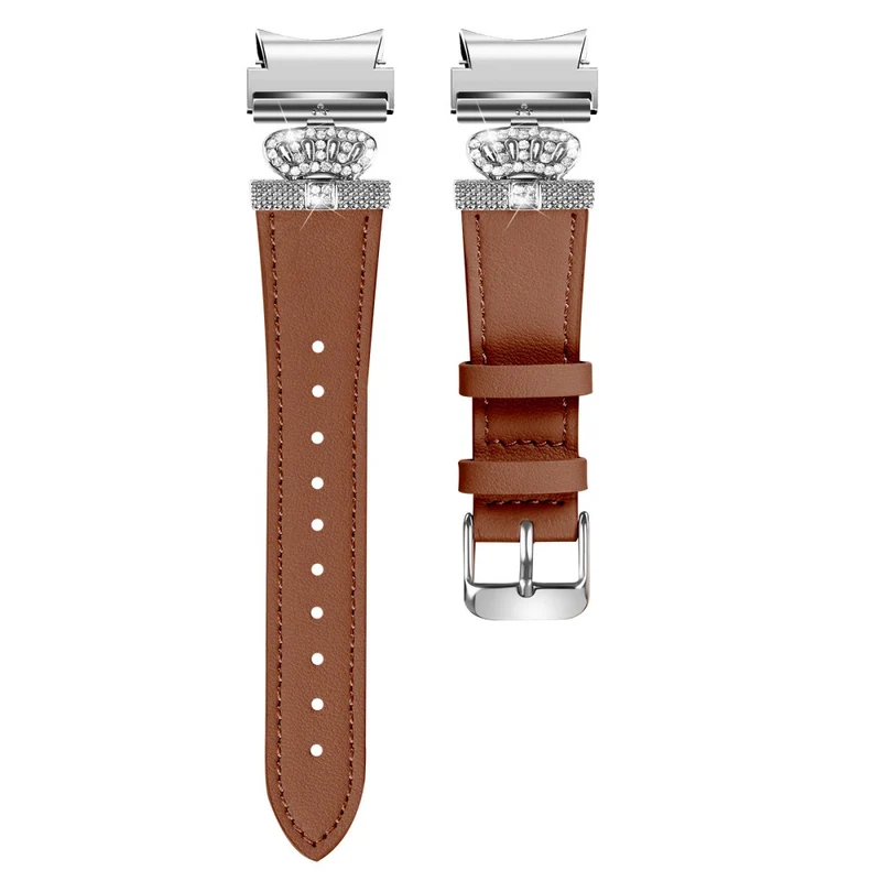 Samsung Galaxy Watch6 40mm / 44mm / Watch6 Classic 43mm / 47mm Watchband Connector Genuine Cow Leather Strap