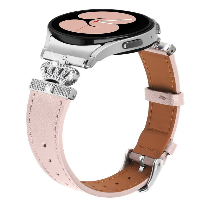 Samsung Galaxy Watch6 40mm / 44mm / Watch6 Classic 43mm / 47mm Watchband Connector Genuine Cow Leather Strap