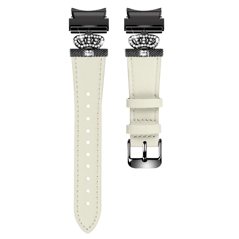 Samsung Galaxy Watch6 40mm / 44mm / Watch6 Classic 43mm / 47mm Watchband Connector Genuine Cow Leather Strap
