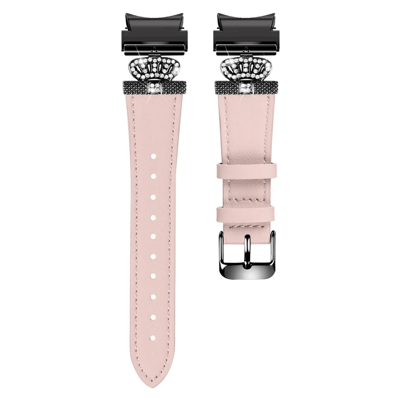Samsung Galaxy Watch6 40mm / 44mm / Watch6 Classic 43mm / 47mm Watchband Connector Genuine Cow Leather Strap