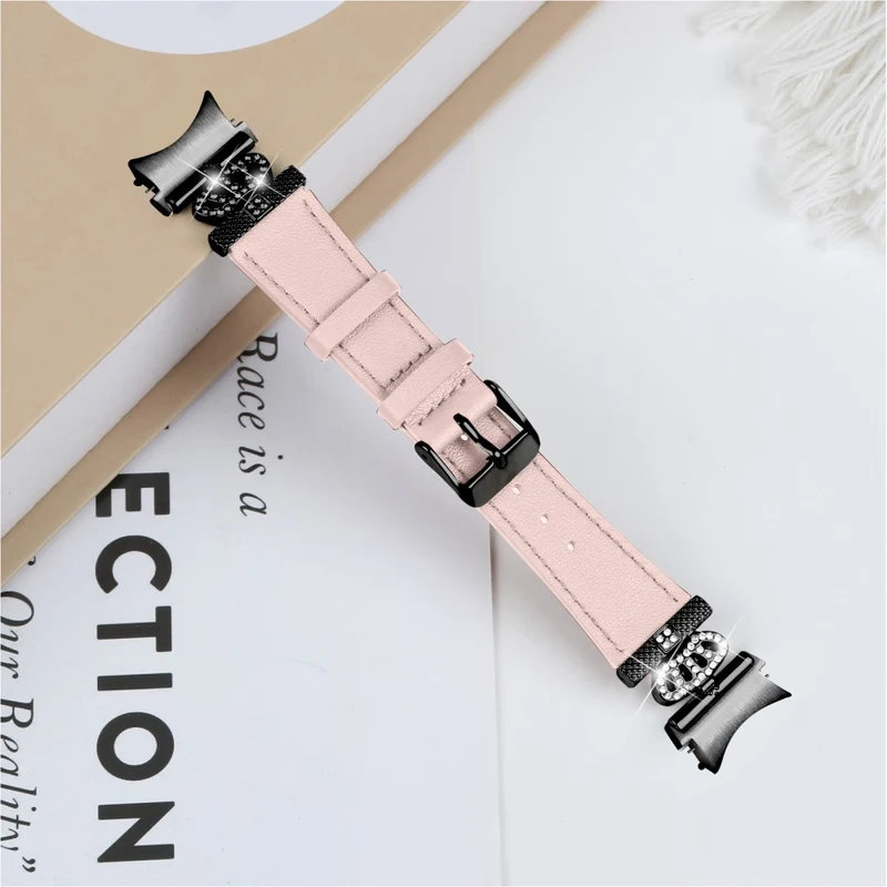 Samsung Galaxy Watch6 40mm / 44mm / Watch6 Classic 43mm / 47mm Watchband Connector Genuine Cow Leather Strap
