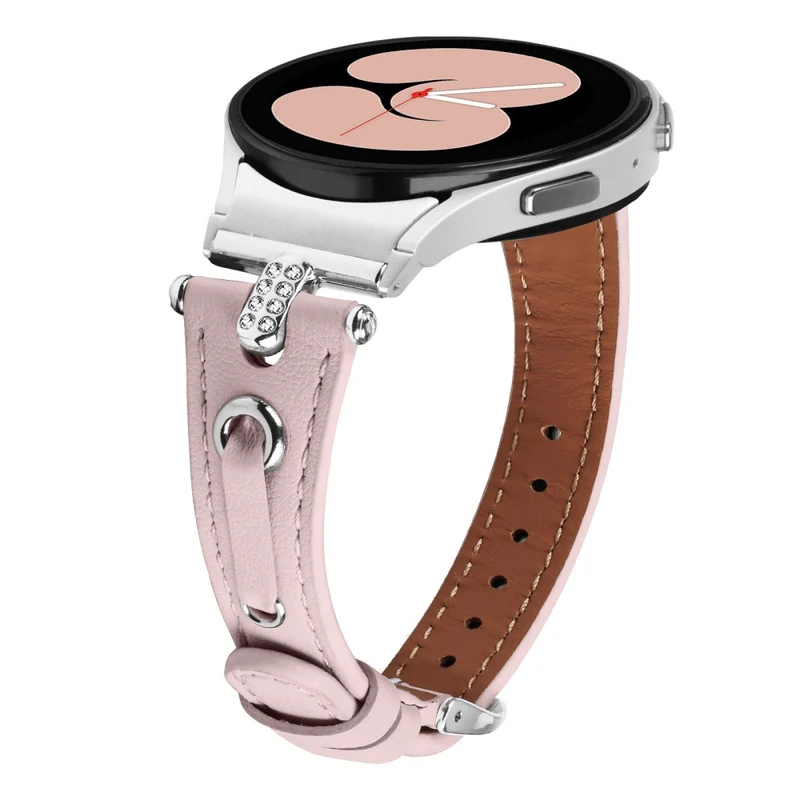 Samsung Galaxy Watch6 Genuine Cow Leather Watch Band