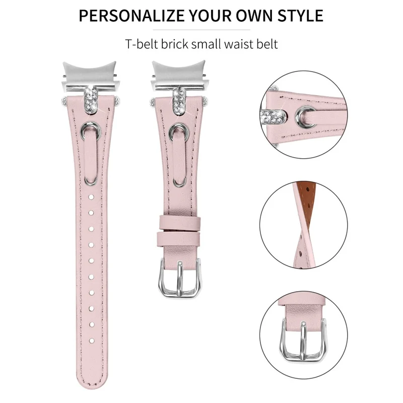 Samsung Galaxy Watch6 Genuine Cow Leather Watch Band