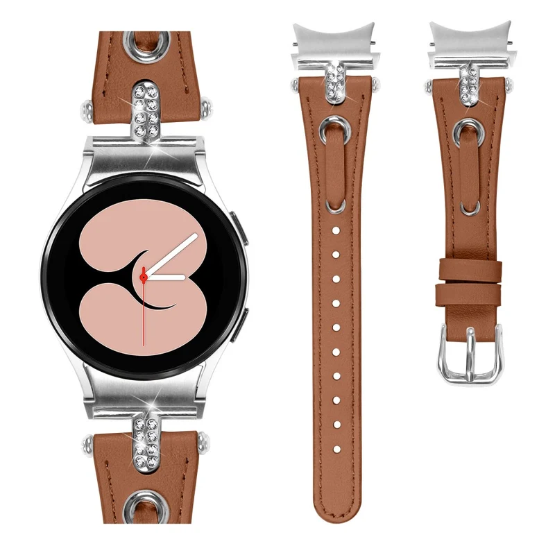 Samsung Galaxy Watch6 Genuine Cow Leather Watch Band