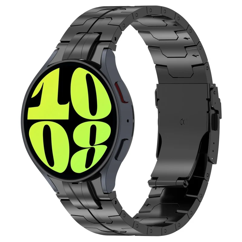 Samsung Galaxy Watch6 40mm 44mm / Watch6 Classic 43mm 47mm Stainless Steel Band Watch Strap with Connector