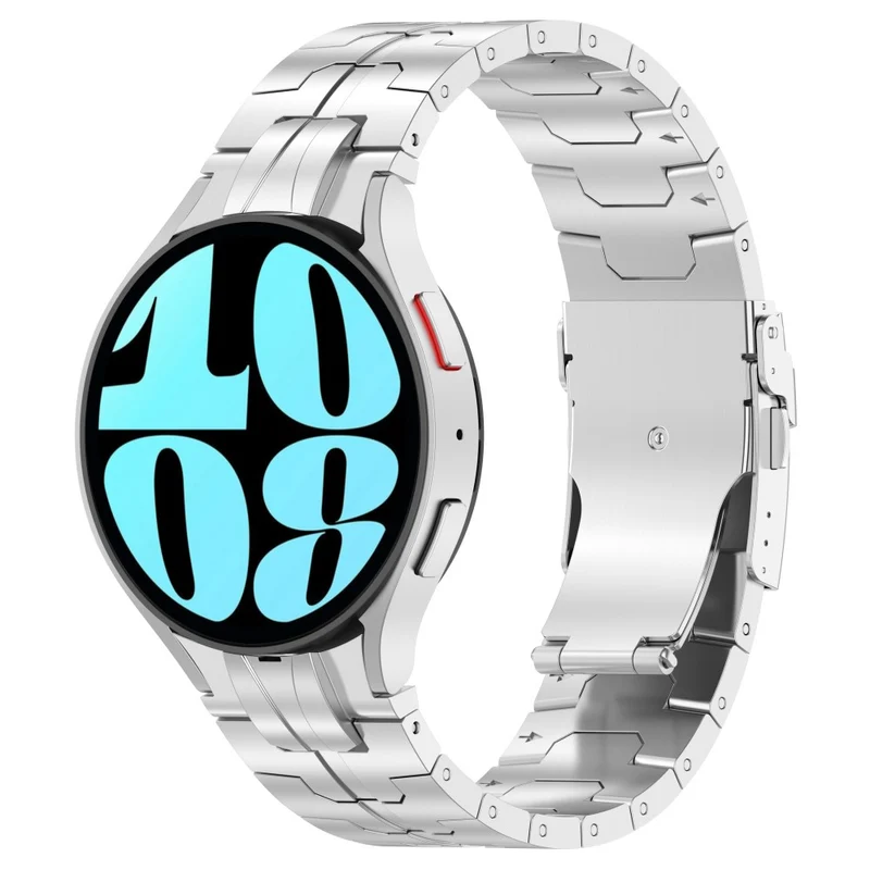Samsung Galaxy Watch6 40mm 44mm / Watch6 Classic 43mm 47mm Stainless Steel Band Watch Strap with Connector