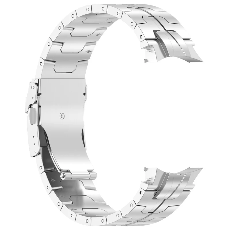 Samsung Galaxy Watch6 40mm 44mm / Watch6 Classic 43mm 47mm Stainless Steel Band Watch Strap with Connector