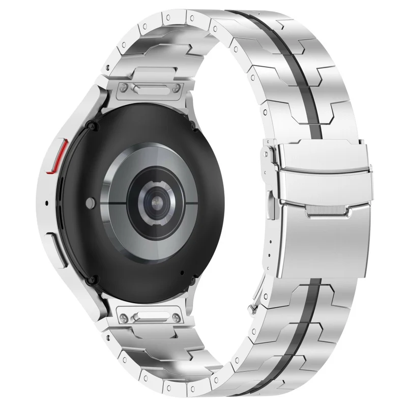 Samsung Galaxy Watch6 40mm 44mm / Watch6 Classic 43mm 47mm Stainless Steel Band Watch Strap with Connector