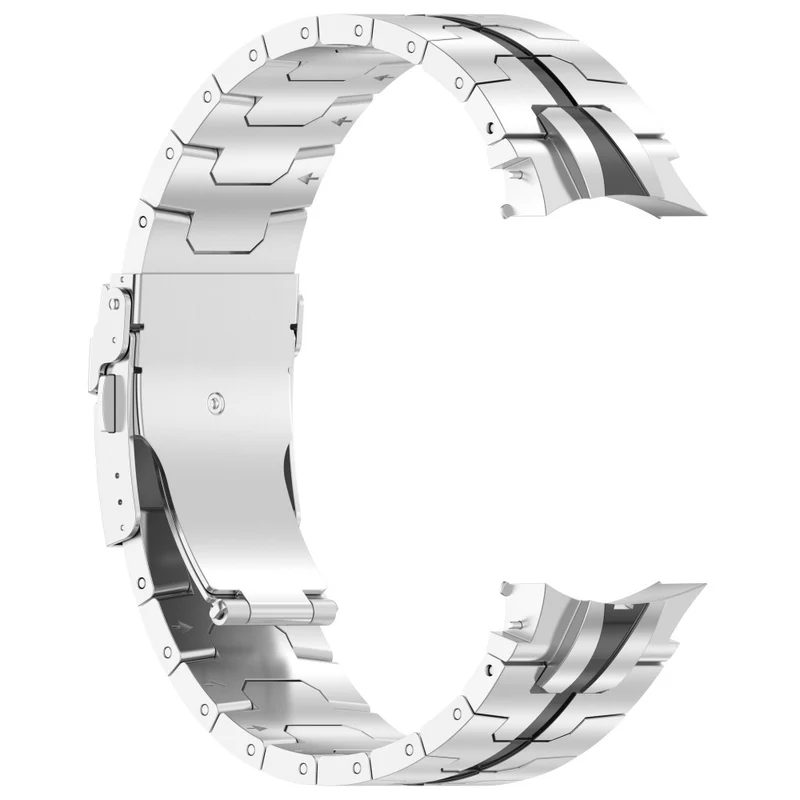 Samsung Galaxy Watch6 40mm 44mm / Watch6 Classic 43mm 47mm Stainless Steel Band Watch Strap with Connector
