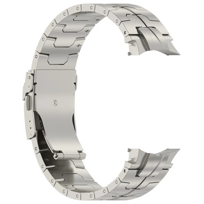 Samsung Galaxy Watch6 40mm 44mm / Watch6 Classic 43mm 47mm Stainless Steel Band Watch Strap with Connector
