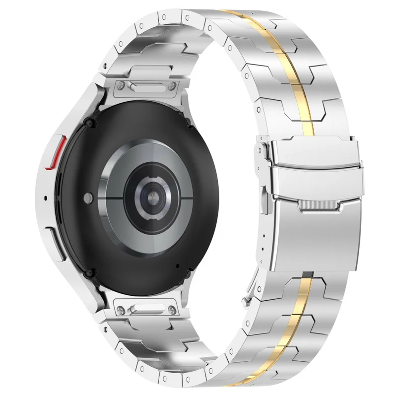 Samsung Galaxy Watch6 40mm 44mm / Watch6 Classic 43mm 47mm Stainless Steel Band Watch Strap with Connector