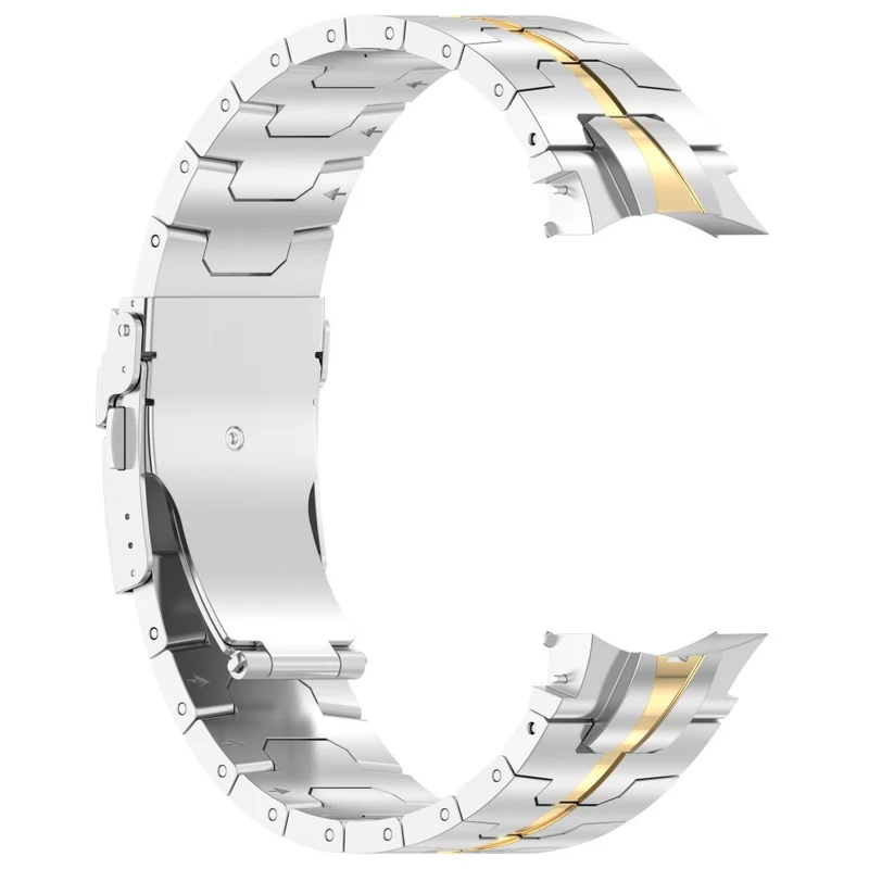 Samsung Galaxy Watch6 40mm 44mm / Watch6 Classic 43mm 47mm Stainless Steel Band Watch Strap with Connector