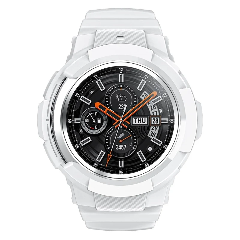 Samsung Galaxy Watch4 Classic 42mm Flexible Sporty Watch Strap Replacement Band with Integrated Watch Case