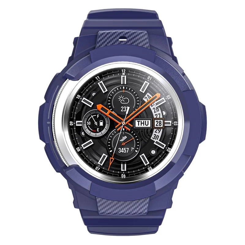 Samsung Galaxy Watch4 Classic 42mm Flexible Sporty Watch Strap Replacement Band with Integrated Watch Case