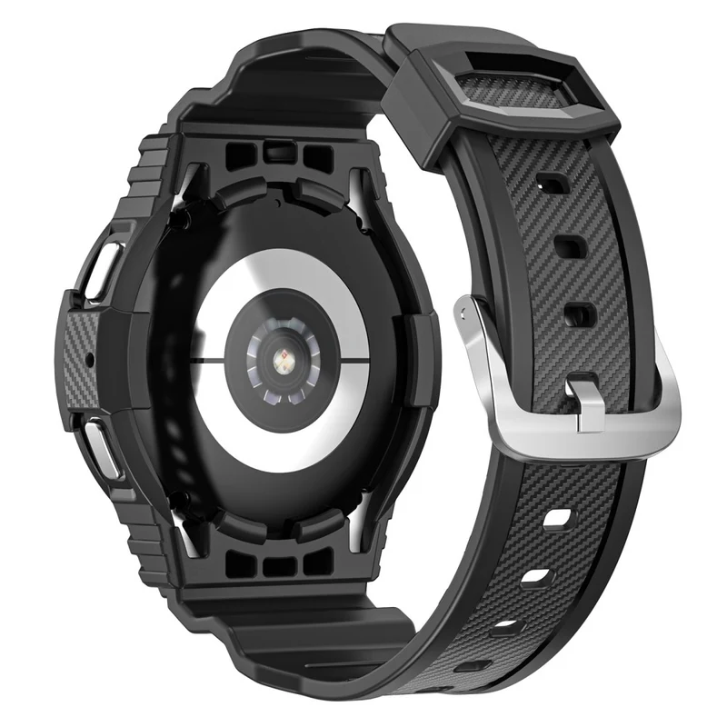 Samsung Galaxy Watch4 40mm / Watch 5 40mm Integrated Flexible Watch Strap Adjustable Band with Watch Case